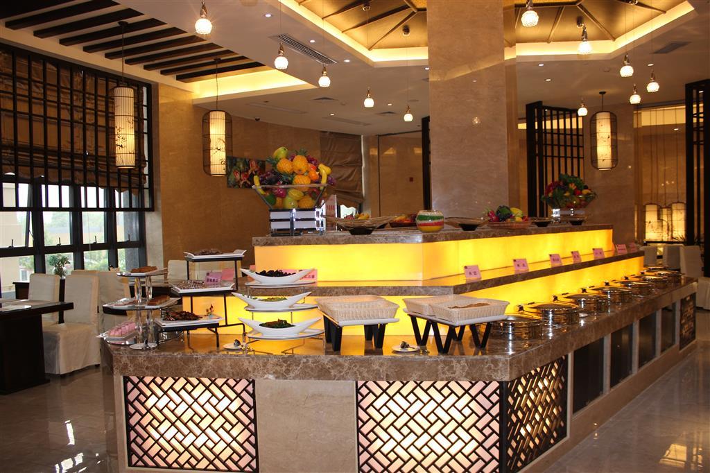 Royal Run Otel Liaocheng Restoran fotoğraf